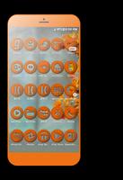 Zeal Orange Icons Pack capture d'écran 2