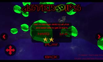 Asteroids 3D capture d'écran 1