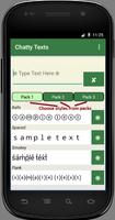برنامه‌نما Chatty Texts عکس از صفحه