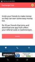 Earn Free Recharge CashMoney 스크린샷 1