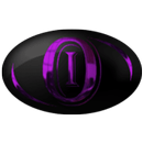 Oval Purple Chrome Icons Pack APK