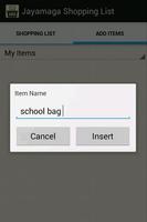Shopping List in Sinhala screenshot 3