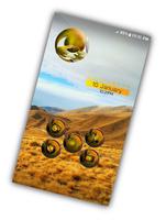 Spatter Yellow Icons Pack Affiche