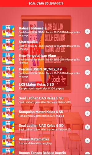 Soal Usbn Sd 2018 2019 For Android Apk Download