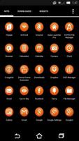 Circons Orange Icon Pack imagem de tela 1