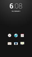 Sense 5 Theme (Icon Pack) captura de pantalla 3