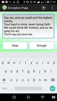 Encrypt Text and Pictures capture d'écran 1