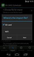 SA SMS Scheduler capture d'écran 1