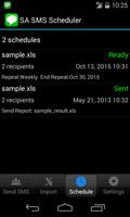 SA SMS Scheduler capture d'écran 3