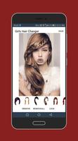 Girl Hair Changer Photo Editor Pro - Fashion Girl Affiche