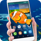 Fish On Phone Screen icon