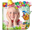 Birthday Photo Frames Kids-icoon