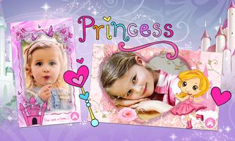 Princess Photo Frames Maker Affiche