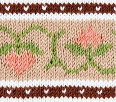 Patterns for knitting socks Affiche