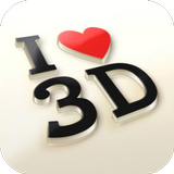 imagens 3D escondidos ícone