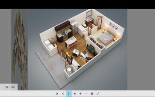 Plans de Home 3D Affiche