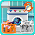 Washing Clothes Kids Games icône