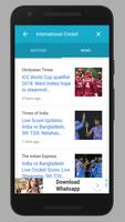 Cricket Companion - Scores and News Collection screenshot 2