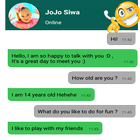 Chat With Jojo Siwa Prank Zeichen