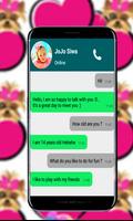 Chat With Jojo Siwa Prank الملصق