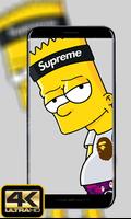 Bart x Supreme Wallpapers HD capture d'écran 2