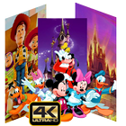 Disney Characters Wallpapers 4K icône