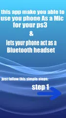 ps3 bluetooth mic android app APK download