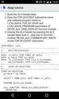 Abap tutorial اسکرین شاٹ 2