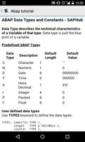 Abap tutorial ภาพหน้าจอ 3