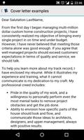 Cover letter examples screenshot 2