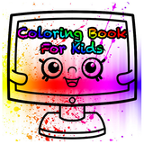 Finger Shopkins Coloring Game ikona