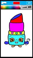 برنامه‌نما Finger Shopkins Coloring Game عکس از صفحه