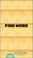 FIND WORD ポスター
