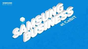 Samsung Business at CeBIT Affiche