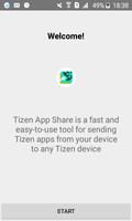Tizen App Share الملصق