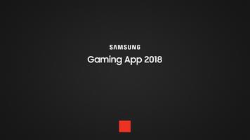 پوستر Samsung Gaming App 2018