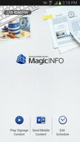 برنامه‌نما MagicInfo عکس از صفحه