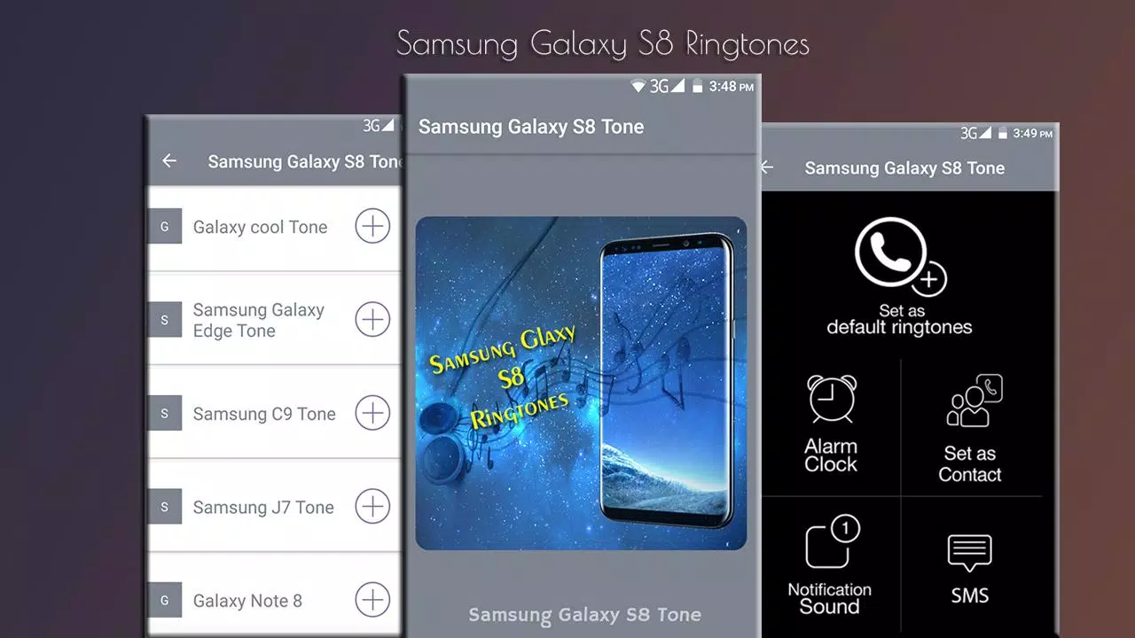 Мелодии на звонок самсунг галакси. Samsung Ringtones. Samsung Galaxy s8 рингтон. Программа для Samsung Galaxy s8.
