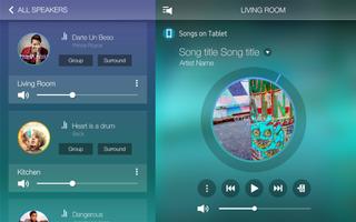 برنامه‌نما Wireless Audio Multiroom (Tab) عکس از صفحه