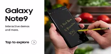 Experience app for Galaxy Note9