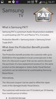 Samsung PAT screenshot 1