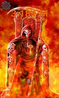 پوستر Lock Screen - Hell Grim Reaper