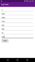 ErgTrack (Unreleased) capture d'écran 1