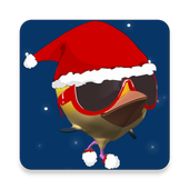 Santa Bird icon