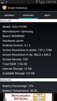 Smart Android Antivirus capture d'écran 1