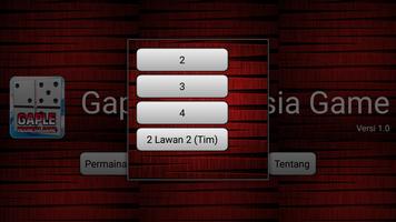 1 Schermata Gaple Indonesia Game