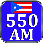 AM 550 Radio AM Radio AM Puerto Rico Radio AM 550 icono