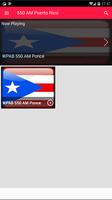 AM 550 Radio AM Radio AM Puerto Rico Radio AM 550 capture d'écran 2