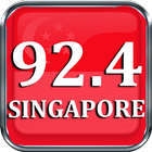 FM Radio 92.4 FM Singapore 92.4 FM Radio Radio App icône