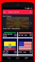 Radio 106 Radio Player App 106 FM Radio Station capture d'écran 3